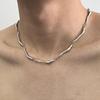 Cold and Cool Necklace - High-end Collar Chain - Women's and Men's Simple Chain - Unique Design - Versatile Chain for Sweaters