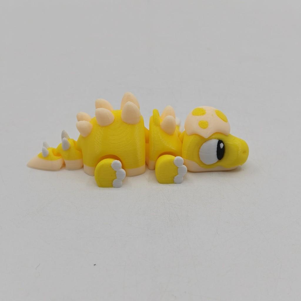 3D Printed Articulated Baby Toy Cute Flexi Figure with Movable Joints, Fidget Toy for Kids, Birthday Gift, Desk Decor, Keychain Accessory