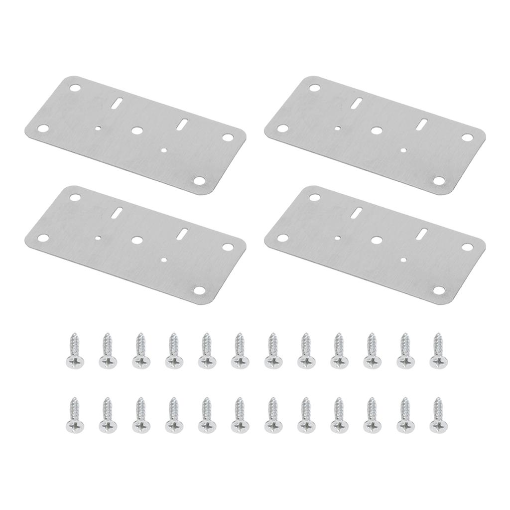 Piastra di Riparazione per Cerniera Facile da Installare Pratica da Usare Acciaio Inossidabile / Ferro