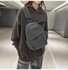 Schoolbag Plaid Sports Cycling Breast Bag Men's Versatile Lightweight Multifunctional Small Backpack Outdoor Shoulder Bag Women's Casual Backpack