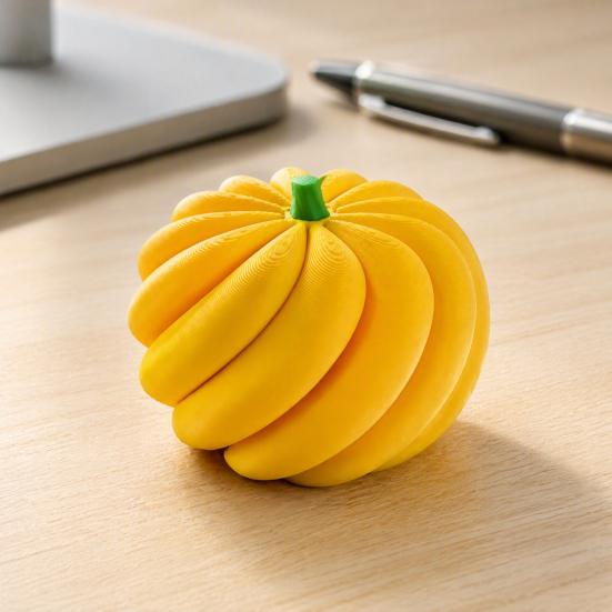 Stress Reducer Hand Toys 3D Printed Spiral Pumpkin Ornament, Sturdy PLA Fidget Toy, Environmental Friendly Ornaments Relief Spinning Toy for Halloween