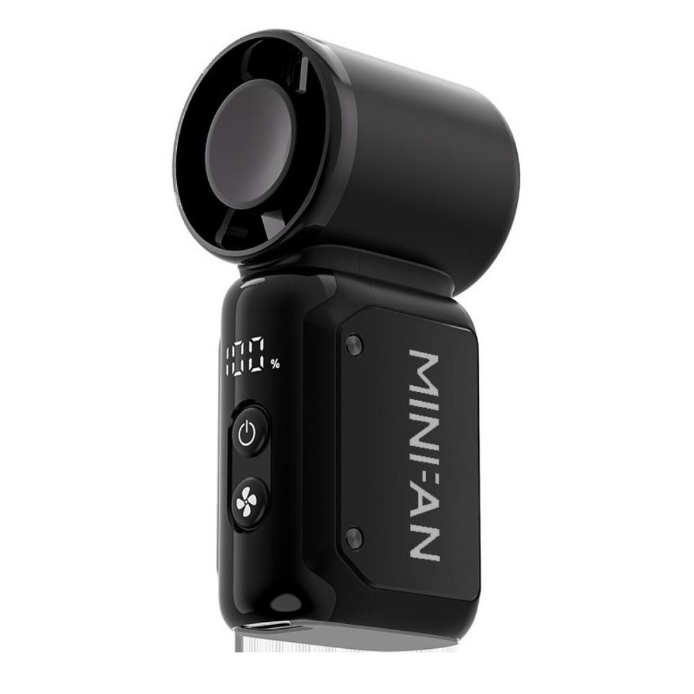 USB Rechargeable Portable Handheld Fan Adjustable Speeds Small Electric Fan Cooling Fan  Office чёрный