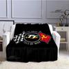 Motorcycle Isle of Man Tt Printed Blankets Flannel Warm Blanket Soft Cozy Blanket Travel Blankets Bed Linings Birthday Gift