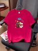 2026 Unisex Bear Print Cotton Summer Short Sleeve Top