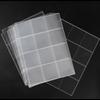 11 Holes 10 Pieces 12 Pocket Loose-leaf Card Booklet Pages 58mm Barking Badge Collection PP Inside Replacement Card Collection