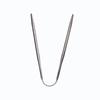 Short Circular Steel Knitting Needles with Round Head for Wool - 23cm for Socks, Cuffs, Gloves & Sewing Accessories