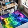 Gamer Pattern Rug, Indoor/Outdoor Mat, for Picnic, Gameroom, Bedroom, Office, Living Room, Home Decor Carpet, Birthday Gift