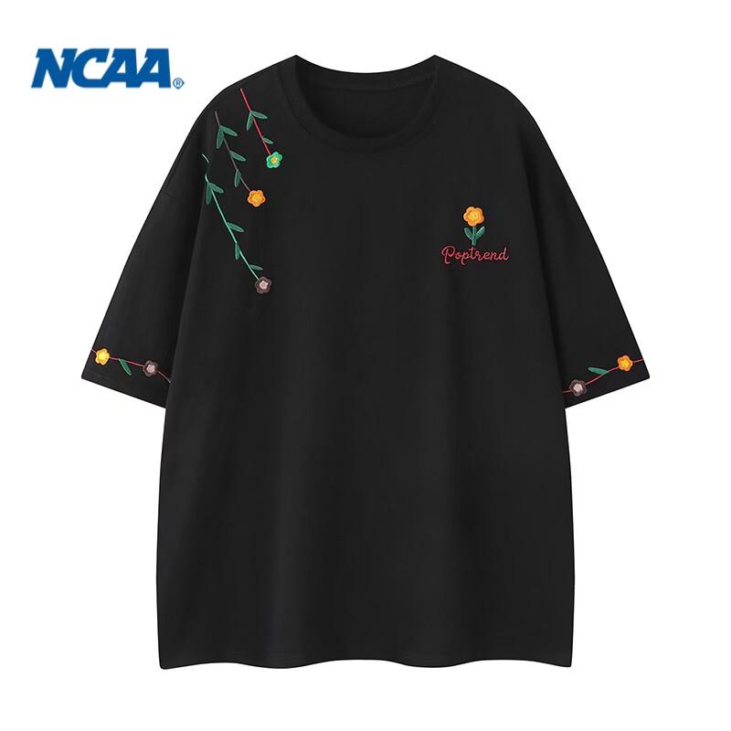 NCAA Men s Embroidered Short-Sleeve Cotton T-Shirt 3XL