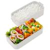Skater Bento Box My Neighbor Totoro Strawberry 600ml Antibacterial 2 Tiers for Women Made in Japan YZW3AG-A