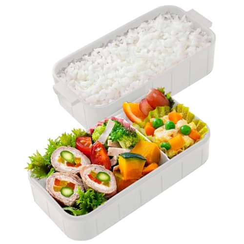 Skater Bento Box My Neighbor Totoro Strawberry 600ml Antibacterial 2 Tiers for Women Made in Japan YZW3AG-A