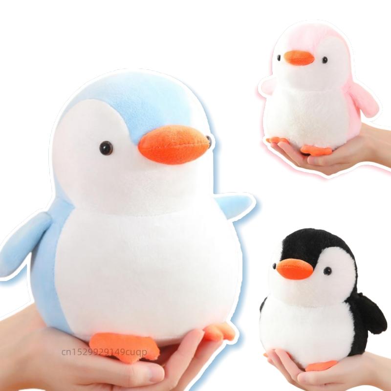 10-30Cm Kawaii Cartoon Colorful Hot Penguin Plush Doll Pillow Blue Black Pink Animal Plush Toy Home Decor Gift For Boys Girls