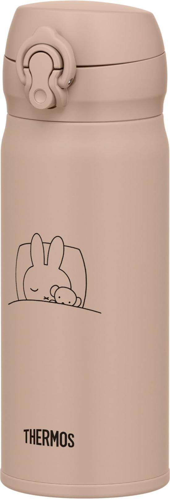 

Thermos Water Bottle Vacuum Insulated Mobile Mug 400ml Miffy Milk Tea JNL-405B MKT