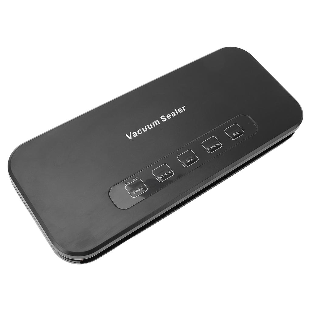 Vacuum Sealer Machine 110W 85kpa ABS 5 Mode Compact Automatic Food Sealer with 10 Sealing Bags for