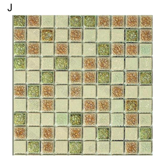 1/12 Dollhouse Floor Sticker Wall Decal Kitchen Bathroom Miniature Accessory