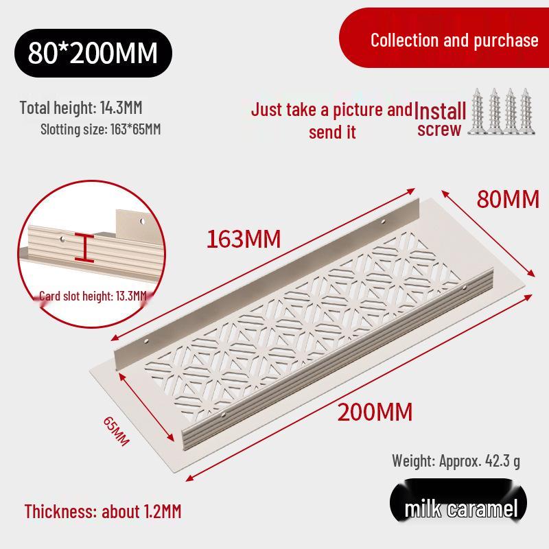 Küchenlüftungsgitterabdeckung aus Aluminium