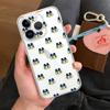 M-Mametchi Phone Case Soft Transparent Case For IPhone 17 16 15 14 13 12 11 Pro Max Mini Plus Shockproof Cover Case