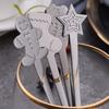 Christmas Spoon 4 Piece Stainless Steel Spoon Christmas Tableware Set Coffee Tea Dessert Soup