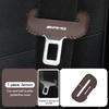 BTY4  Car Seat Belt Buckle Protector Cover Anti-Scratch Accessories For Mercedes Benz AMG W204 W205 W203 W211 W201 W210 W108 W124 W126