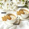 Cartoon Cat Cat Cookie Mold Hanging Cup Cookie Press New Cat Baking Stamp  Coffee Cup Decoration