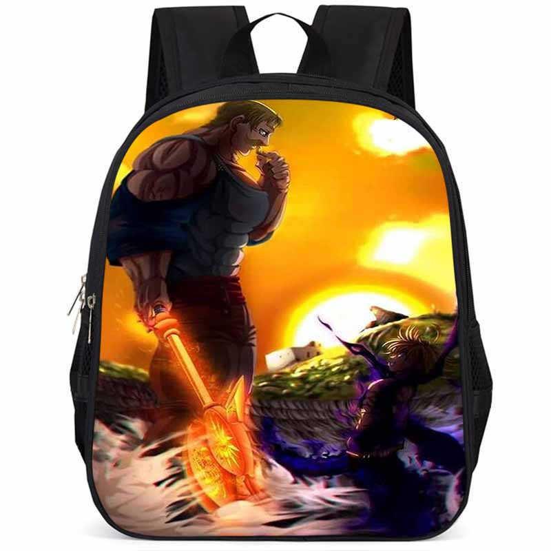 Spacious 15 Inch Oxford Cloth Backpack For Kids Lightweight And Comfortable