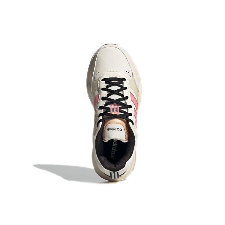 Adidas Neo Strutter Fabric Synthetic Leather Rubber Casual Comfortable Breathable Low-Top Lifestyle Shoes Women Sneaker Light-Pink GW2994