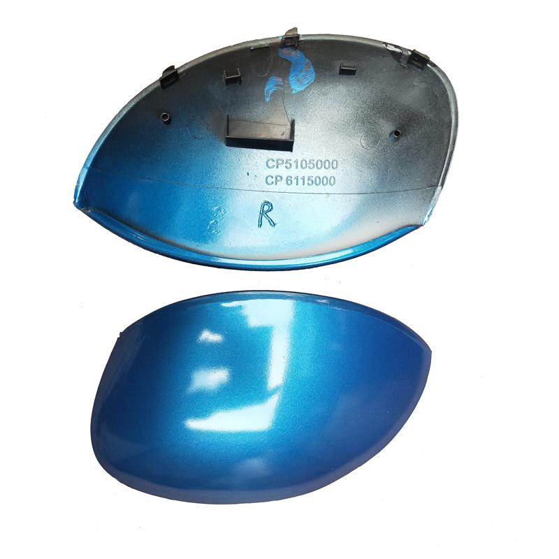Auto Left Right Side Rear View Mirror Cover Shell Cap Housing For Peugeot 206 207 Citroen C2 Picasso