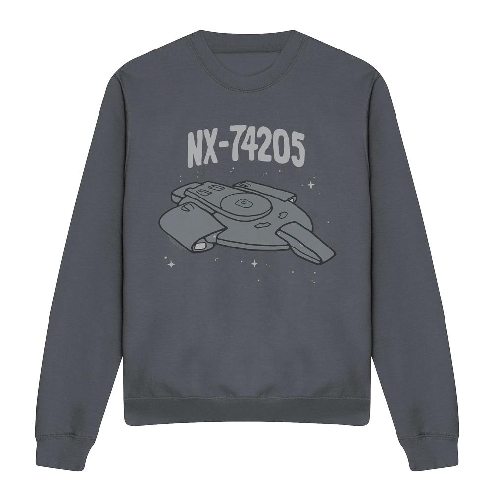 STAR TREK Unisex Adult The Defiant Sweatshirt