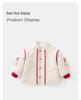 DUUDUU 2025 Chinese New Year Toddler Padded Cotton Clothes - Girls' Winter Outerwear