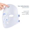 Seven Color Spectrum LED Photon Beauty Mask USB Rechargeable Photon Therapy Firming Lifting Whitening Skin Treatment Lamp