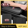 2026 Gorąca Naklejka Samochodowa 1 szt. Skórzana Podkładka Ochronna na Pudełko Konsoli Środkowej Samochodu Pokrowiec na Podłokietnik Dla KIA Rio Ceed Sportage Sorento k2 k3