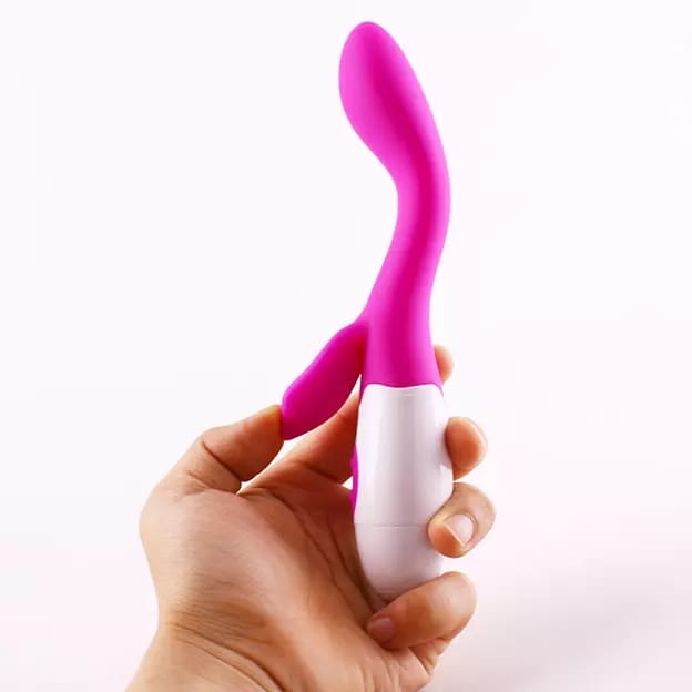 Silicone Stimulator Dildo 7 Modes Waterproof Intimate Body Massage with Batteries NOT INCLUDED