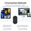 Bluetooth 5.2 Mouse 2.4G Wireless Mouse Rechargeable Dual Mode Gaming Mouse Silent Mouse 1600 DPI Mice For PC Laptop MacBook Pro