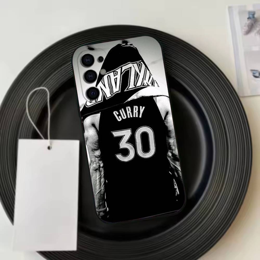 Stephen Curry  Phone Case Black Silicone Soft For Samsung S25,S24,S21,S22,S23,S30,Ultra,S20,Plus,Fe,Lite