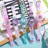 Hello Kitty Kinder-Quarz-Uhr mit Nachtlicht und Silikonarmband für Kinder Geschenk