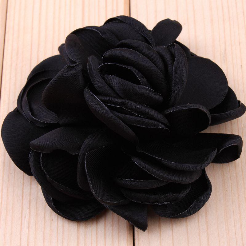 5pcs/lot 8CM 20 Colors Newborn Vintage Soft Artificial Fabric Flowers Bouquet For Wedding Bride Garland Home Flores Cloth Hat