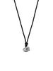 Efor Heart Petite & Black Cord Necklace