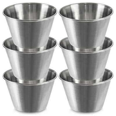 Steel Dip Sauce Bowl 6 Cm, 65 Ml 6 Pcs.