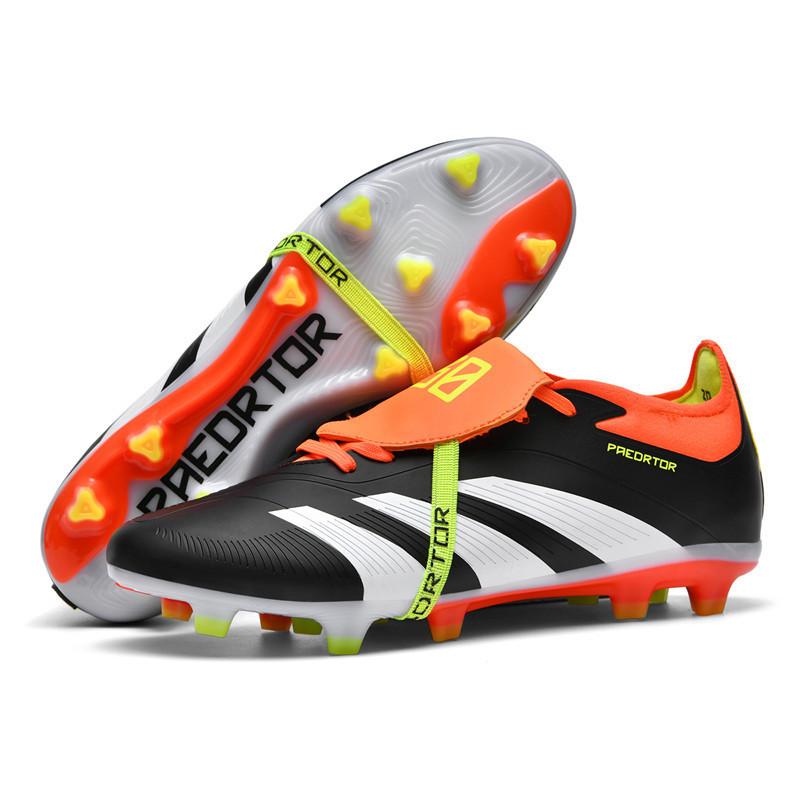 Flip Tongue Series 2025 New Seamless Craft AG Long Nail Football Shoes Youth TF Broken Nail Football Shoes