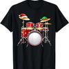Drummer I Destroy Silence Drum T-Shirt