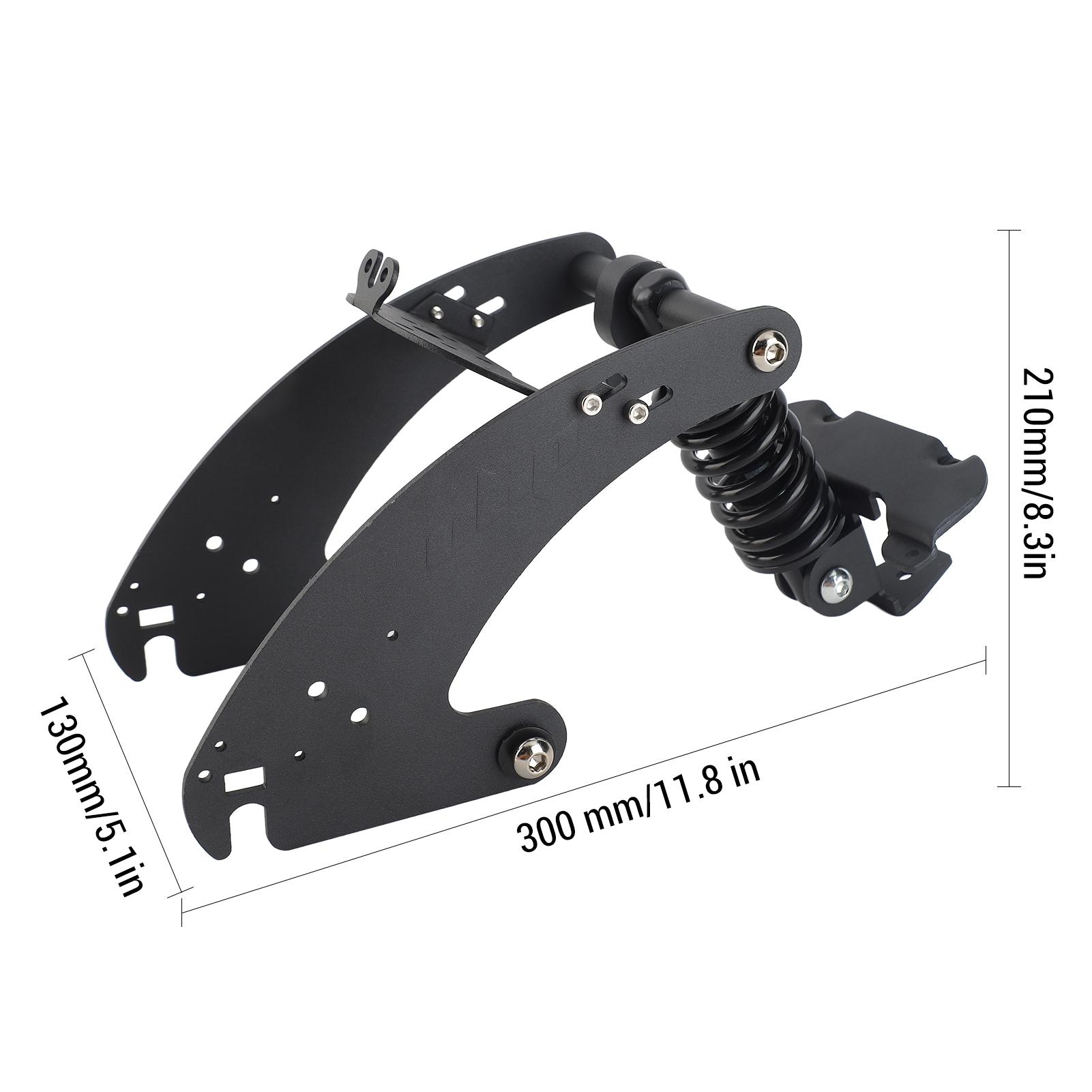 

Scooter Rear Shock Absorber Steel Rear Shock Absorption Part Scooter Accessories Compatible for Max G30 чёрный