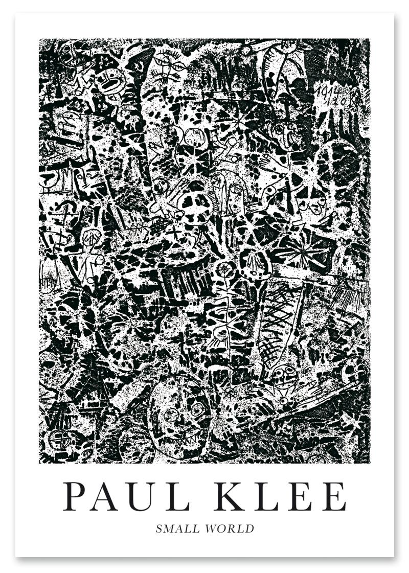 

Plakat Paul Klee abstrakcja small world 30x40 cm