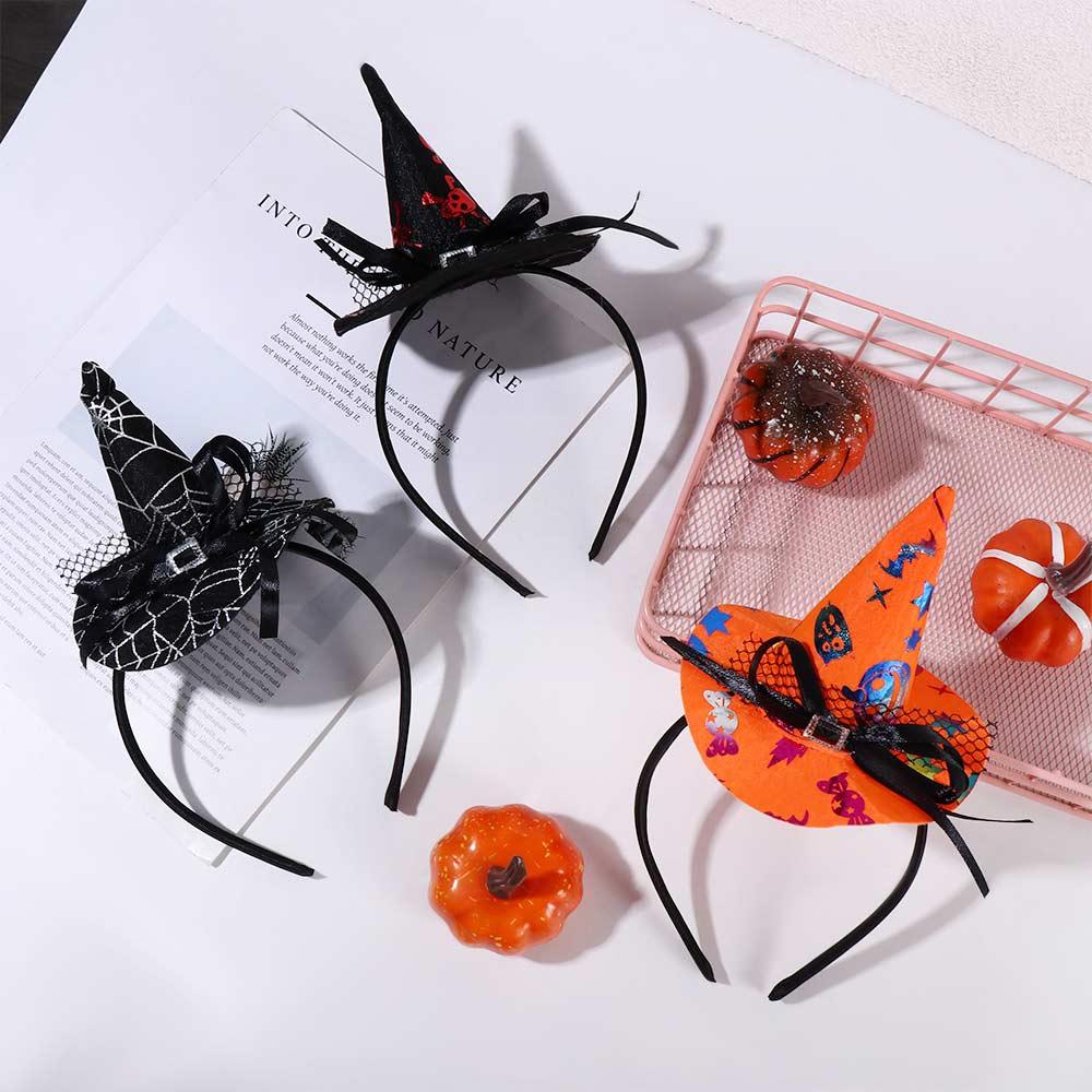 Pumpkin Halloween Gift Children Headband Halloween Headwear Hair Accessories Halloween Hair Hoop