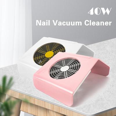 Potente aspirapolvere per unghie da 40 W per macchina per manicure Aspiratore per unghie Collettore di polveri per unghie Ventola per unghie per attrezzatura per raccolta polvere