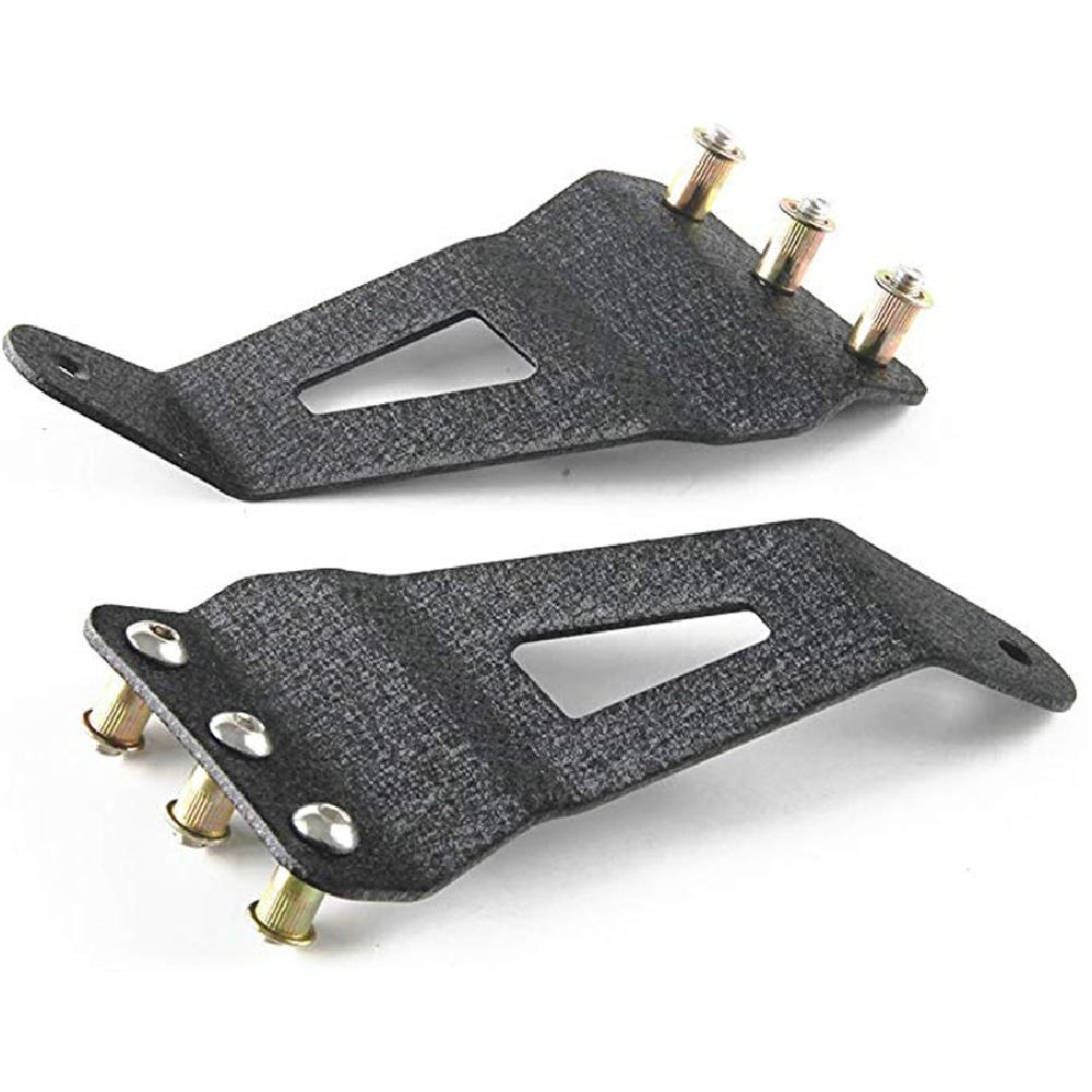 LED Light Bar Mount - For Chevrolet Silverado GMC - 50 Inch Roof Windshield Bracket Offroad