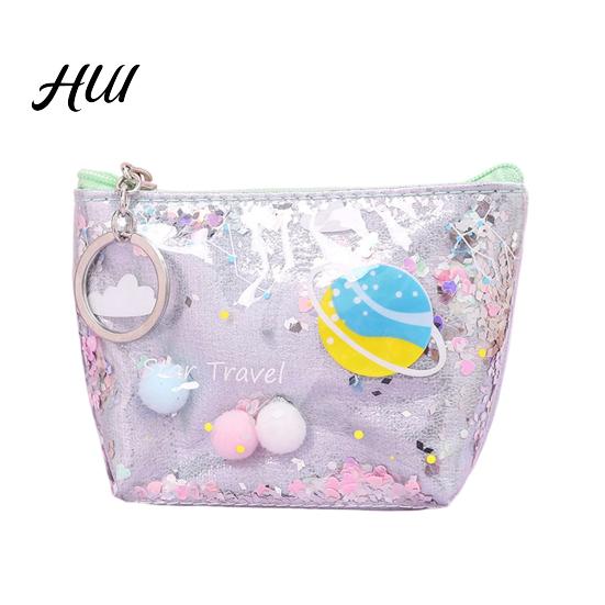 Cute Pencil Bag Case Rectangular Waterproof Stationery with Multiple Compartments Soft Pouch for Pens Erasers Rulers School Office Supplies Holder