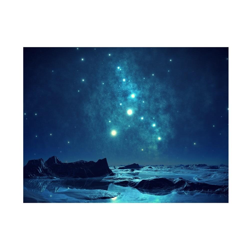 Custom Wall Cloth Vintage Starry Sky Scenery Mural Wallpaper Bedroom Living Room Restaurant Backdrop Decor Wallpaper