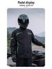 Qi An Ga Mian Adult Reflective Waterproof Cycling Raincoat and Pants Set