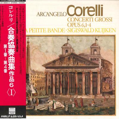 LP-Schallplatte LA PETITE BANDE, SIGISWALD KUIJKEN - Corelli: Concerti Grossi Opus 6, 1- KUX3084H HARMONIA MUNDI Japan Obi Klassik Gebraucht