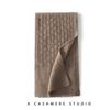 Women's Pure Cashmere Openwork Shawl - Autumn/Winter Korean Style Neck Protection Scarf
