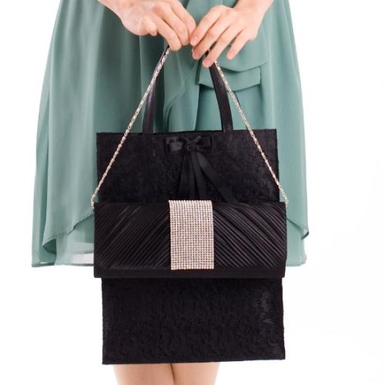 Lace sub-bag with A4 gusset for both formal and informal occasions